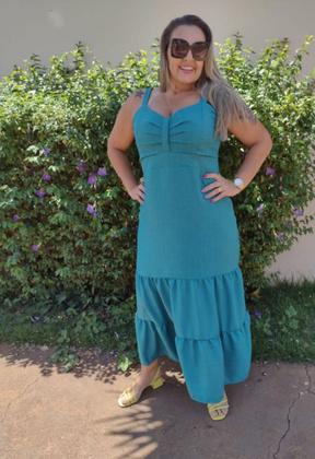 Imagem de Vestido midi plus size
