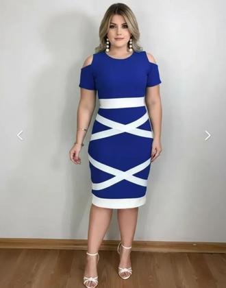 Imagem de Vestido Midi X Moda Feminina Evangélica