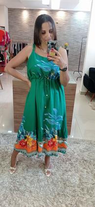 Imagem de Vestido Midy estampado