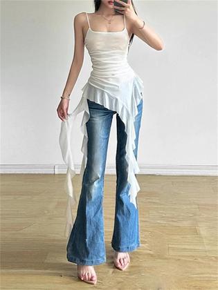 Imagem de Vestido Mini Com Rendas Em Gradiente De Verão Para Mulheres, Sexy, Delicado, Retro, Vestido De Festa