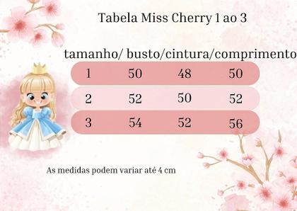 Imagem de Vestido Miss Cherry Cristal Lese - Laise Vermelho - Tecido Misto com Forro