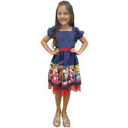 Imagem de Vestido Mon Sucré Personagens Turma Da Mônica Inverno