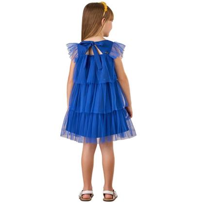 Imagem de Vestido Mon Sucré Tule Azul Royal ou Rosa 51 13 31 25 228