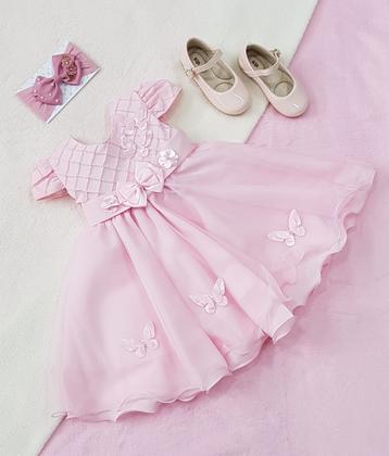 Imagem de Vestido Nelu Borboleta Infantil