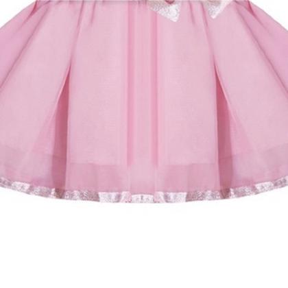 Imagem de Vestido Para Bebê Menina Rosa Floral 100% Algodão