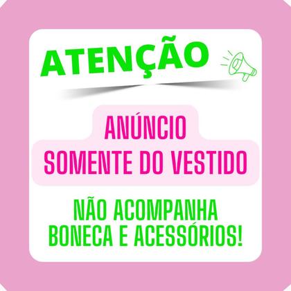 Imagem de Vestido Para Boneca Reborn Rosa Pink Roupinha Bebê Boneca Baby Kiss E Outras