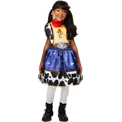 Imagem de Vestido para Festa Junina Fantasia Cowgirl Xerife Menina 2 a 10 Anos
