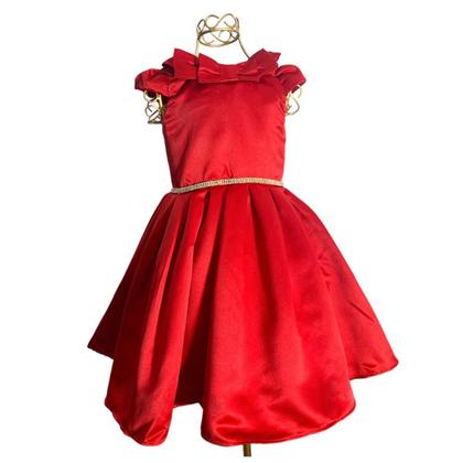Imagem de Vestido Petit Cherie Vermelho Com Cinto Em Strass Summer