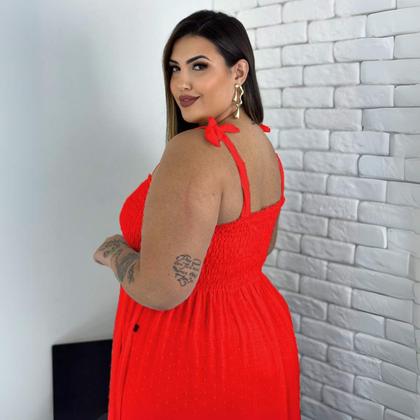 Imagem de Vestido Plus Size Estilo Verão Com Design Elegante E Confortável