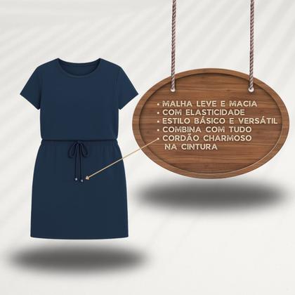 Imagem de Vestido Plus Size Feminino Manga Curta Elegante Casual Festa