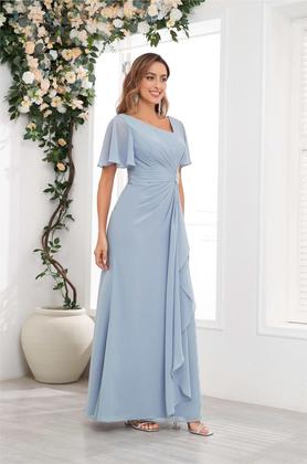 Imagem de Vestido PRESEOSSA Casual Mother of the Bride Ivory Chiffon