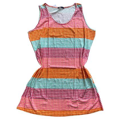 Imagem de Vestido Regata Tamanho Grande Estampado Plus Size Visco