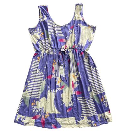 Imagem de Vestido Regata Tamanho Grande Estampado Plus Size Visco