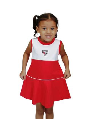 Imagem de Vestido São Paulo Bebê Infantil Regata Revedor