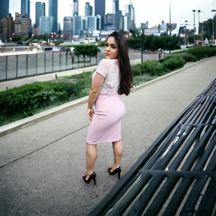 Imagem de Vestido Social Tubinho Cor Lisa Festa Casamento Manga Curta Moda Evangelica