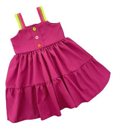 Imagem de Vestido Solto Menina Luxo Diva Moda Infantil Verão Blogueira Casual Natal Festa Aniversário Presente Criança