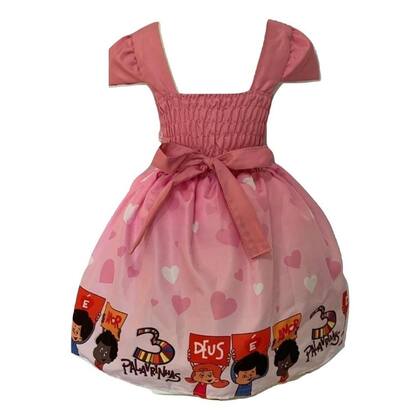 Imagem de Vestido Temático As Três Palavrinhas de Deus