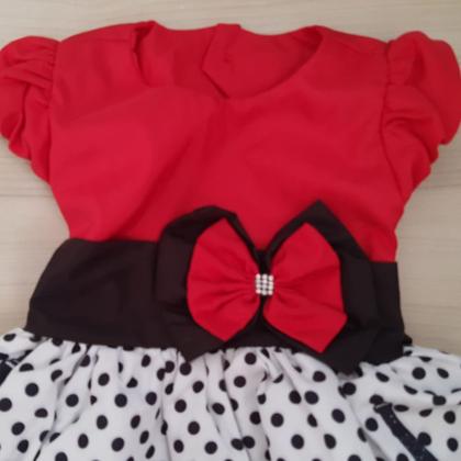 Imagem de Vestido Temático Infantil para Festas Lady Bug Miraculous Vestido de Personagem  5772