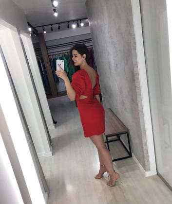 Imagem de Vestido Thainá - Vermelho