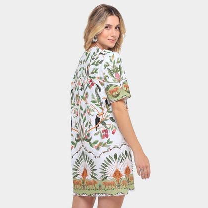 Imagem de Vestido Tshirt Farm Básico Floresta Doce