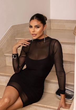 Imagem de Vestido Tule Plus Size