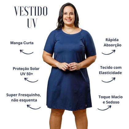 Imagem de Vestido Uv Proteção Solar Saída de Praia Evangélica Super Fresquinho