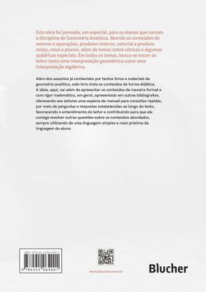 Imagem de Vetores e geometria analítica: do seu jeito - Edgard Blücher