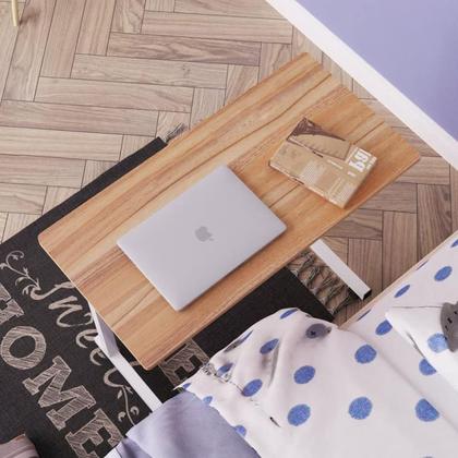 Imagem de VEXMATE Mesa Multiuso Mesinha para Notebook com Altura Ajustavel Regulavel c/ Rodizios Rodinhas