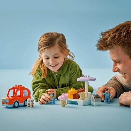 Imagem de Viagem do Sorvete com Bluey Lego Duplo