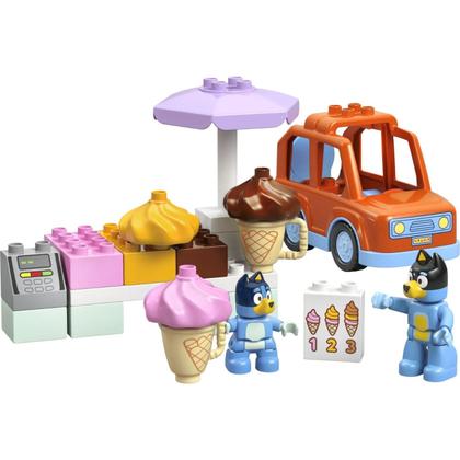 Imagem de Viagem do Sorvete com Bluey Lego Duplo
