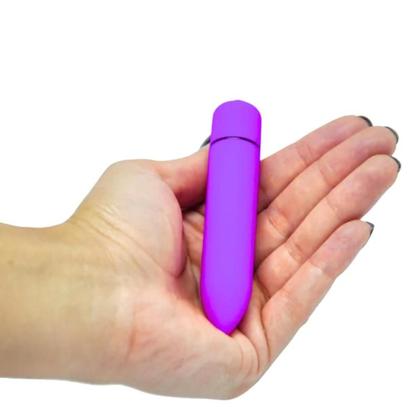 Imagem de Vibrador Bullet Power Cápsula Vibratória Aveludada Roxo