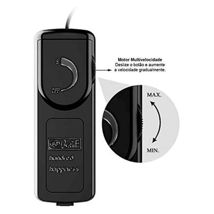 Imagem de Vibrador Egg Bullet Prata com Controle Remoto com Fio