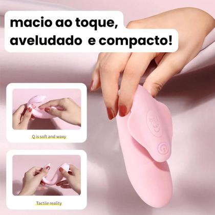 Imagem de Vibrador Feminino Casal Controle Remoto Calcinha Controle a Distância Egg Sem fio Clitóris e Ponto G - Masturbador Mulhe