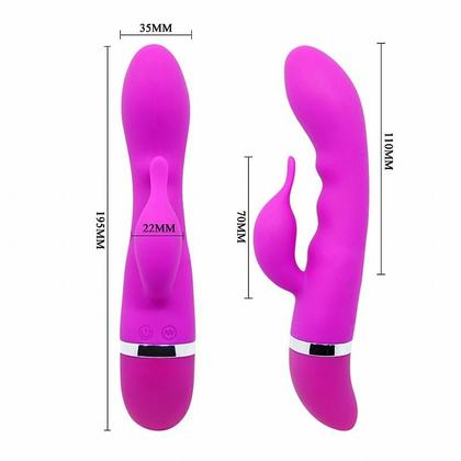 Imagem de Vibrador Feminino Massageador Estimulador Feminino Ponto G Clitóris 30 Velocidades Hilda