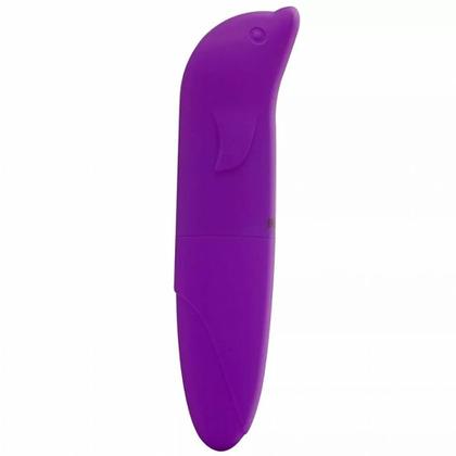 Imagem de Vibrador Feminino Ponto G Aveludado Massageador Clitóris Golfinho