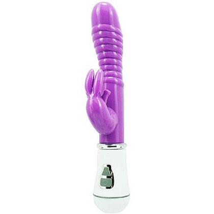 Imagem de Vibrador feminino ponto g coelho 10 modos de vibração 18 x 2,8 cm jelly