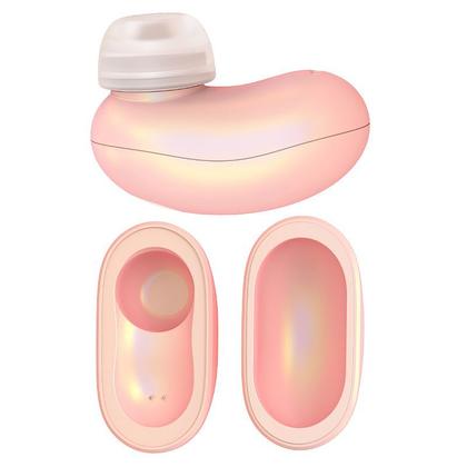 Imagem de Vibrador Formato Fone de Ouvido Mini Pod Sugador de Clitóris Pulsação com Case Recarregável Mini Pod Shande