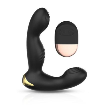 Imagem de Vibrador Masculino Massageador de Próstata e Estimulador de Testículos c/ Controle 10 Modos de Vibro