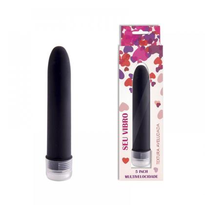 Imagem de Vibrador Personal 13 cm Multivelocidade Textura Aveludada Vip 2 Pilhas - PS006