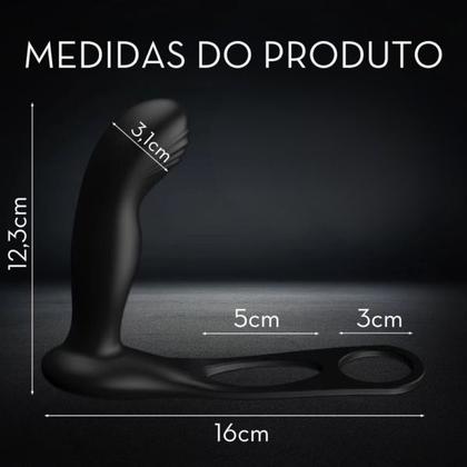 plug anal masculino DOM - P12 - Plug Estimulador de Próstata main image 1