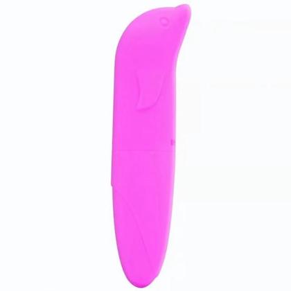 Imagem de Vibrador Ponto G Aveludado com Formato Golfinho - Sexy Import