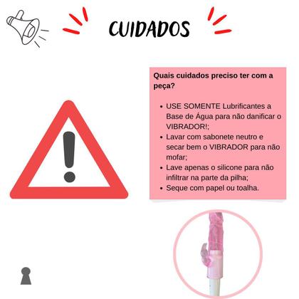 Imagem de Vibrador Ponto G Clitoriano Estimulador Feminino Erotico