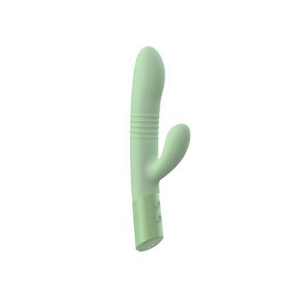 Imagem de Vibrador Recarregável com Movimento de Vai e Vem Extase Linha Wellness - Verde