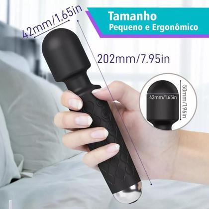 Imagem de Vibrador Varinha Mágica Massageador Estimulador