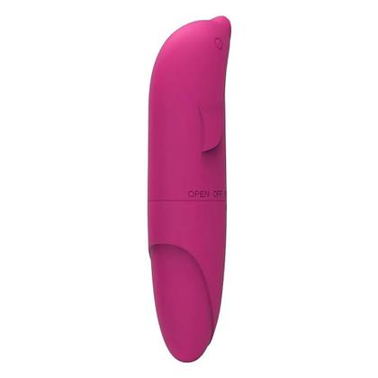 Imagem de Vibro Golfinho Simples em ABS Aveludado - Vibrador a Pilha