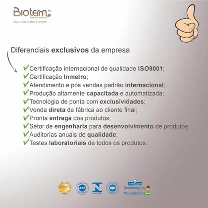 Imagem de Vibro Manta Térmica Faixa Abdominal Massageadora Digital Bivolt Bioterm  Certificação Inmetro e Iso9001  Cor Lilás