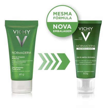 Imagem de Vichy Normaderm Gel Facial Pele Mista A Oleosa 60 G