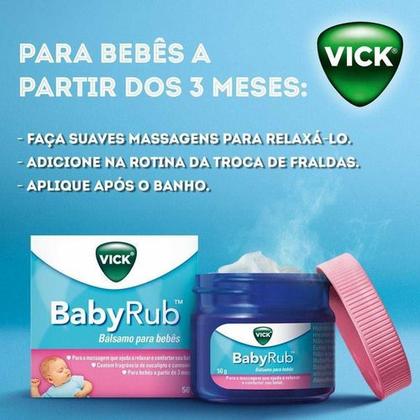 Imagem de Vick Babyrub - 50 G - 50 Ml - Pomada - Unidade - 1