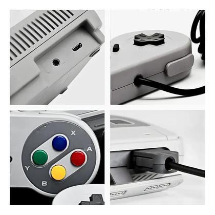 Imagem de Video Game Classicos Mini Com 2 Controles snes 8 Bits 620 Jogos