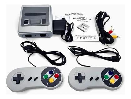 Imagem de Video Game Classicos Mini Com 2 Controles snes 8 Bits 620 Jogos